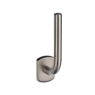 Smedbo C320N 7 in. Wall Mounted Spare Toilet Paper Holder in Brushed Nickel from the Cabin Collection